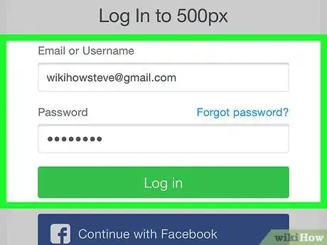 Image titled Sell Photos on 500px on iPhone or iPad Step 4
