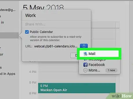 Image titled Share an Apple Calendar on PC or Mac Step 6