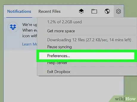 Image titled Not Sync a Dropbox Folder on PC or Mac Step 3