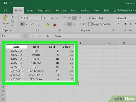 Image titled Highlight Every Other Row in Excel Step 2