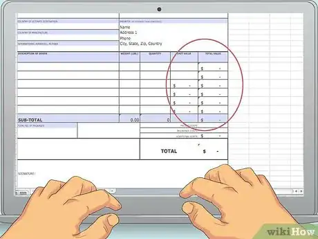 Image titled Create a Commercial Invoice Step 7