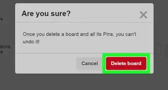 Unpin a Pin on Pinterest