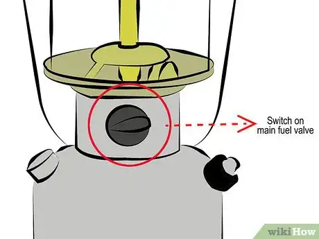 Image titled Light a Liquid Fuel Lantern Step 6