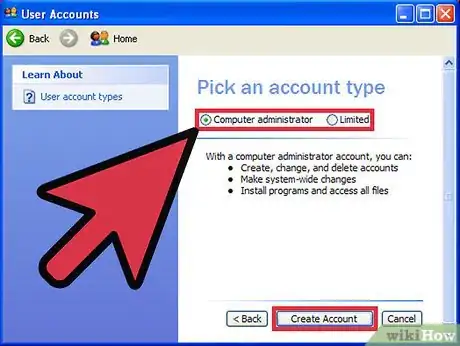 Image titled Create a New User Account in Windows XP Step 6