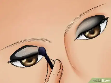 Image titled Apply Halloween Eye Makeup Step 13