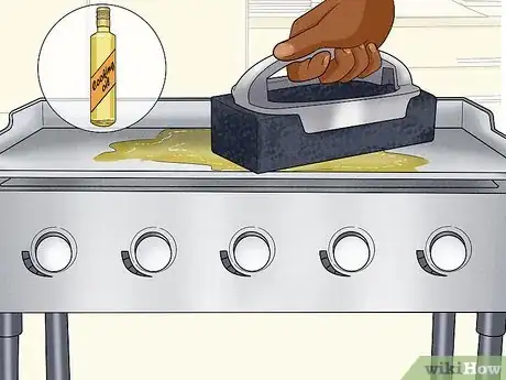 Image titled Clean a Flat Iron Grill Step 4