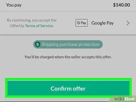 Image titled Pay on OfferUp on iPhone or iPad Step 15