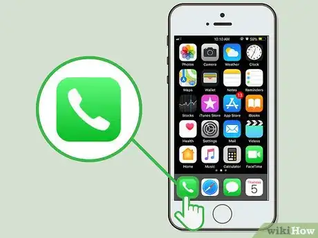 Image titled Use the iPhone Speakerphone Step 1