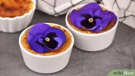 Image titled Decorate Creme Brulee Step 9