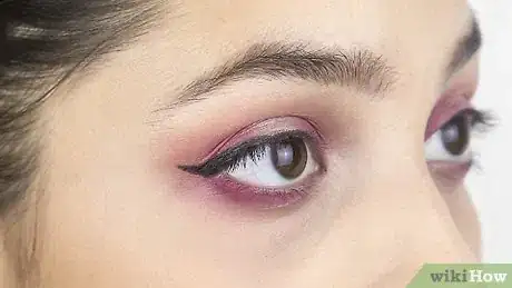 Image titled Apply Red Eyeshadow Step 10