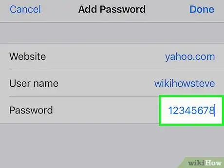 Image titled Save Your Name and Passwords for Safari on an iPhone Step 10