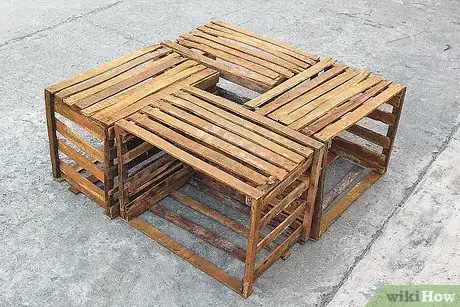Image titled Make a Crate Coffee Table Step 3