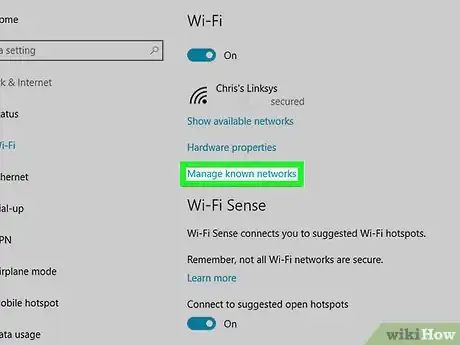 Image titled Remove a Saved Wireless Network on Windows 10 Step 5