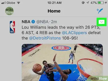 Image titled Share Tweets on Facebook on iPhone or iPad Step 3