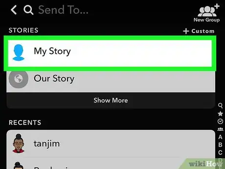 Image titled Post a YouTube Video on Snapchat on iPhone or iPad Step 12