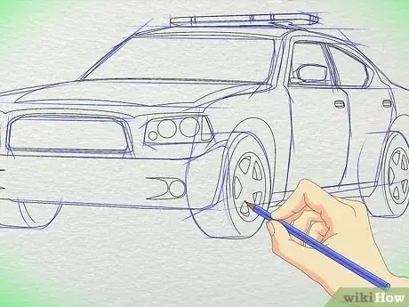 Image titled Draw a Police Car Step 11
