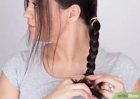 Image titled Milkmaid Braid Your Hair Step 6