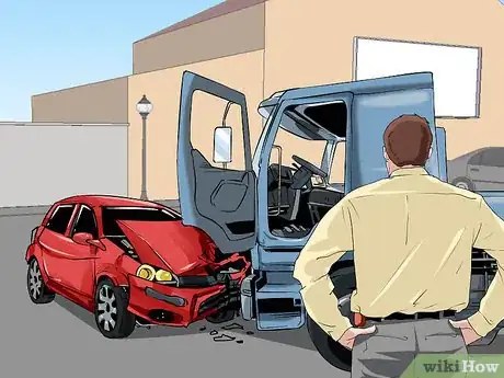 Image titled Achieve a Settlement After Being Involved in a Truck Accident Step 1