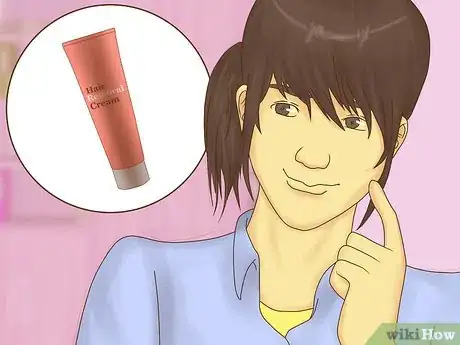 Image titled Use Hair Removal Creams Step 1