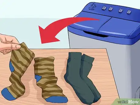 Image titled Avoid Losing Socks in the Washing Machine Step 3