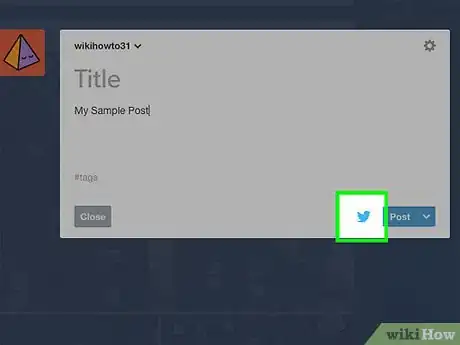 Image titled Unsync Your Tumblr from Twitter Step 19