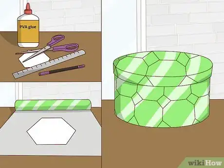 Image titled Decorate Hat Boxes Step 5