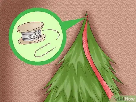 Image titled Make a Bow for a Christmas Tree Topper Step 7