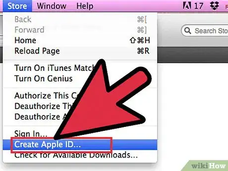 Image titled Create an iTunes Account Step 2