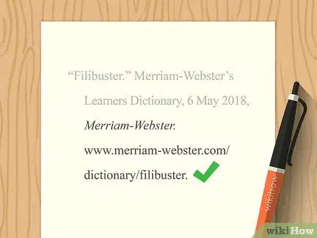 Image titled Cite a Dictionary Website Step 4