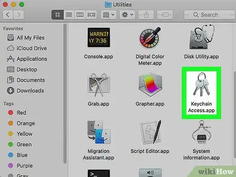 Image titled Delete Saved Passwords from the iCloud Keychain on macOS Step 1