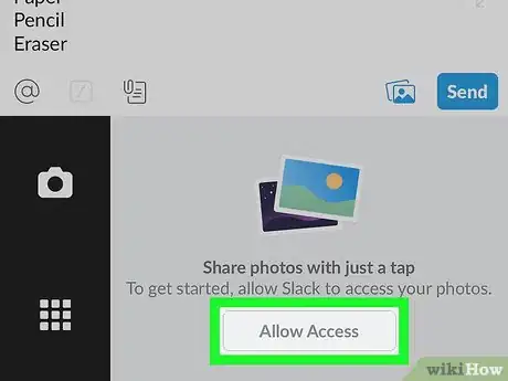 Image titled Post Images on Slack on iPhone or iPad Step 5