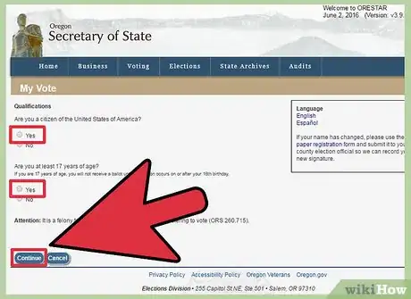 Image titled Register to Vote in Oregon Step 5