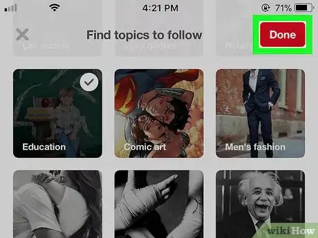 Image titled Follow Pinterest Topics on an iPhone or iPad Step 7