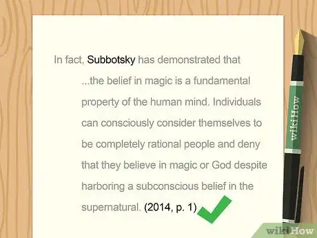 Image titled Do Block Quotes in APA Step 9