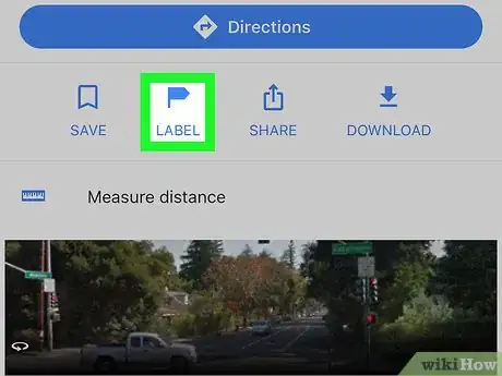 Image titled Add Labels on Google Maps on iPhone or iPad Step 5