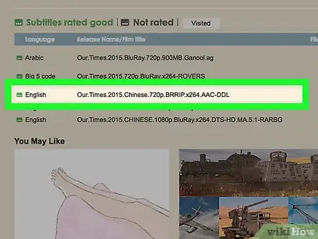 Image titled Download Subtitles from Subscene Step 6