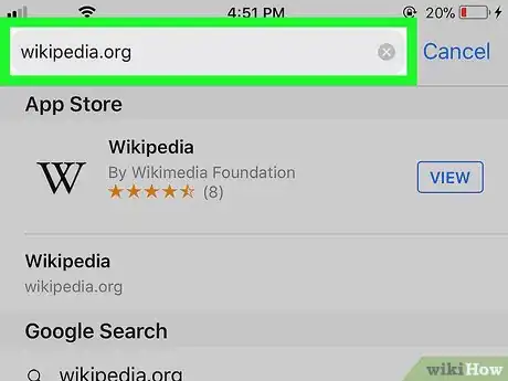 Image titled Change Text Size for Reader Mode on an iPhone Step 2