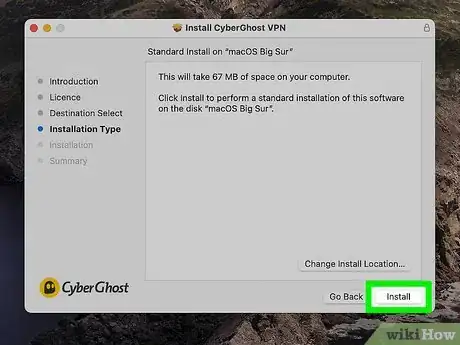 Image titled Use Cyberghost VPN Step 3
