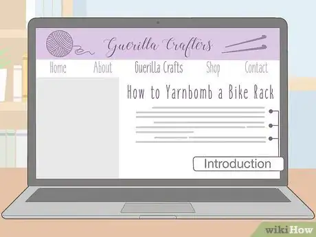 Image titled Write a Guerilla Craft Blog Step 7