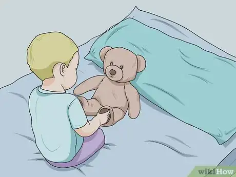 Image titled Get a Toddler to Sleep in His or Her Own Bed Step 3