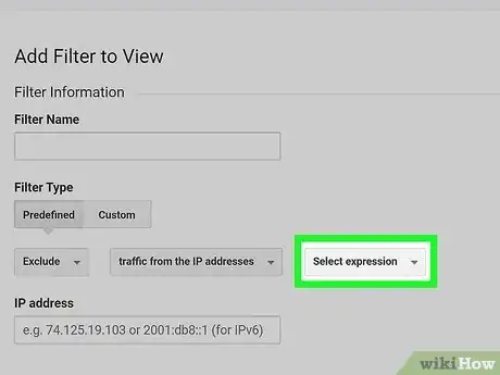 Image titled Create a Filter in Google Analytics Step 10