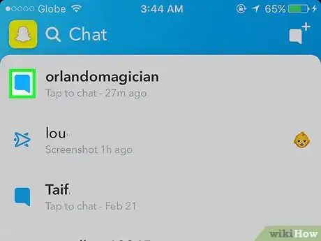 Image titled Tell Which Snapchat Messages You Haven't Opened Step 3