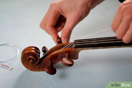 Image titled Change the Strings on a Violin or Fiddle Step 1