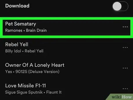 Image titled Block Artists on Spotify on iPhone or iPad Step 5
