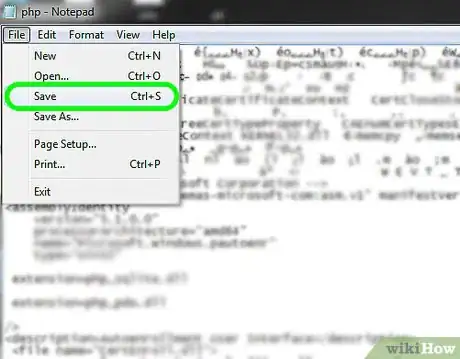 Image titled Enable SQLite for PHP 5.X in Windows Step 4