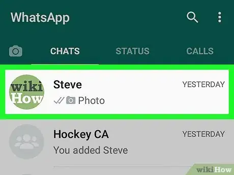Image titled Mute a Group Chat on WhatsApp on Android Step 2
