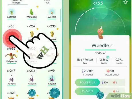 Image titled Evolve Pokémon in Pokemon GO Step 19