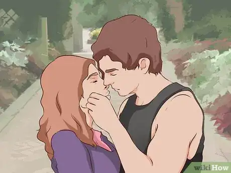 Image titled Get a Kiss from a Girl You Like Step 9