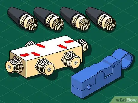 Image titled Install a 4 Way Splitter for Cable TV Step 2