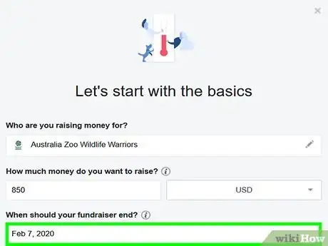 Image titled Start a Fundraiser on Facebook Step 7